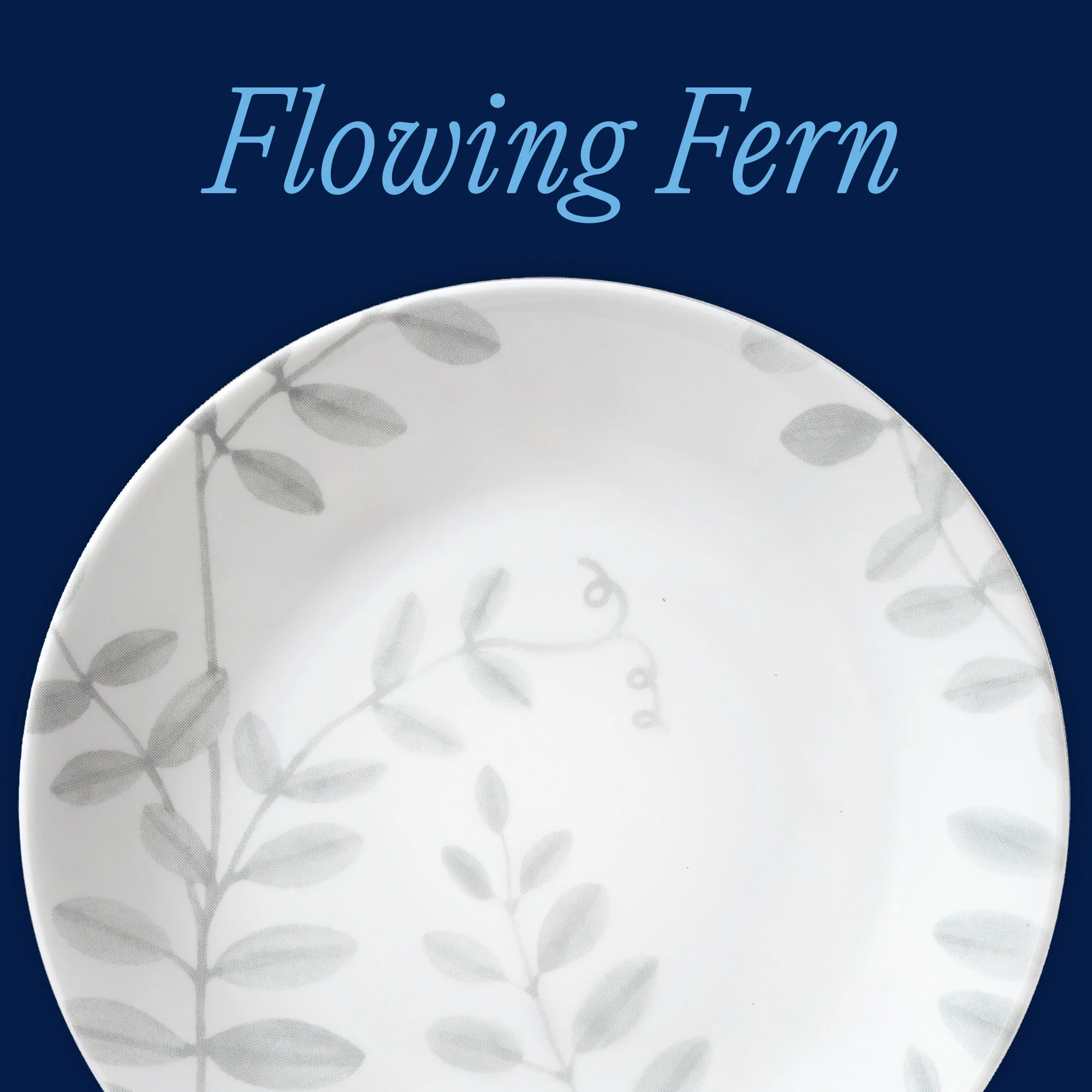 Corelle® Flowing Fern 8.5" Lunch Plate - Image 2