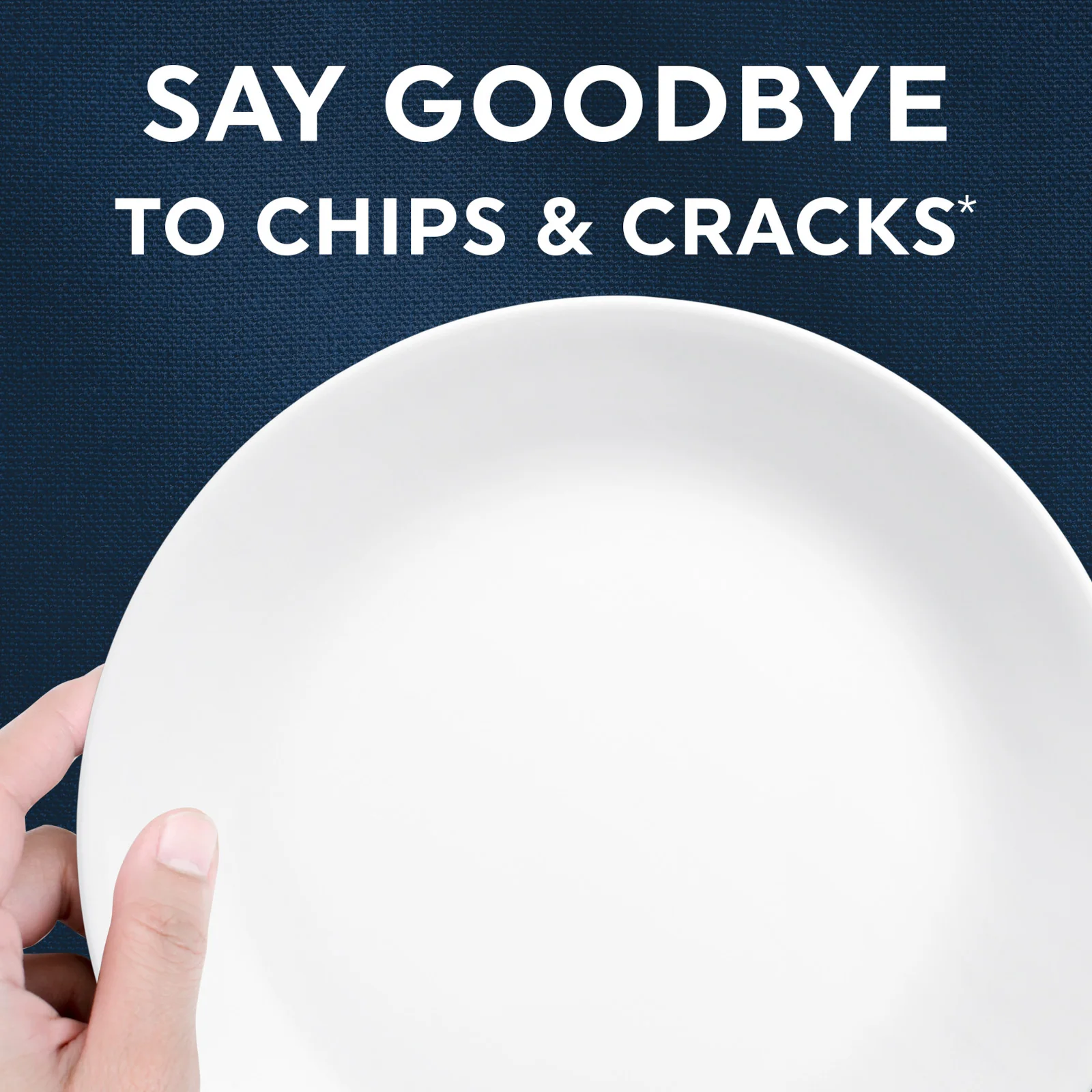 Corelle® Cobalt Circles 6.75" Appetizer Plate - Image 4